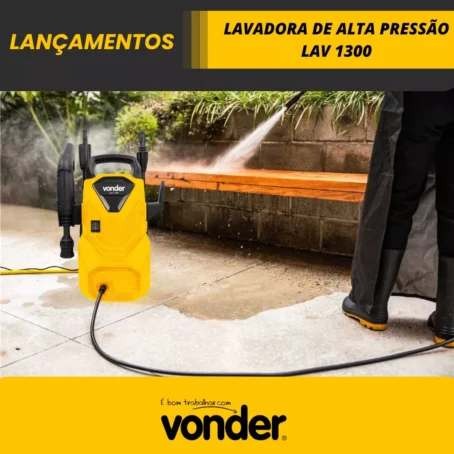 Lavadora De Alta Pressão Lav1300 Libras Vonder 1.300lbf - Imagem 5